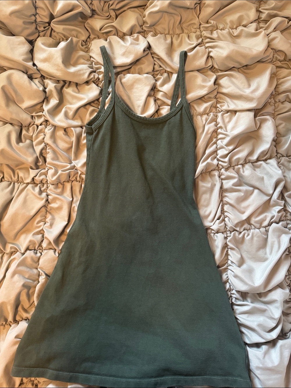 Classic Tank Dress - Hunter Green